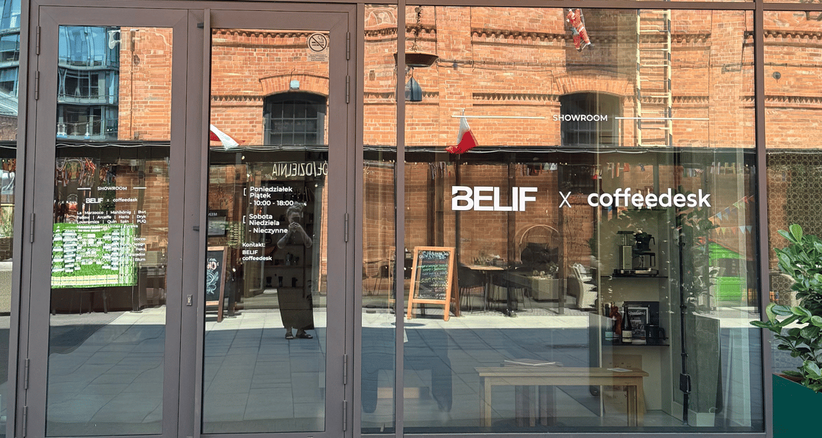 Coffeedesk Business Spot w Centrum Praskim Koneser